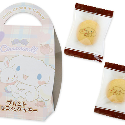 シナモロール×メルメルドール プリントチョコインクッキー