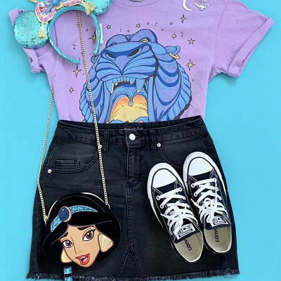 カラーTシャツコーデ②