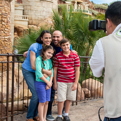 パーク内で撮影した写真確認