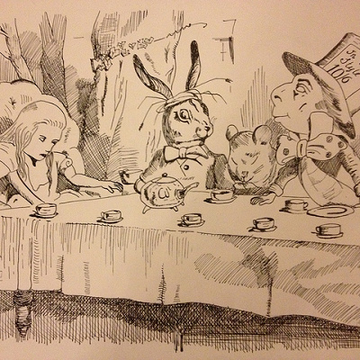 狂気のお茶会！？