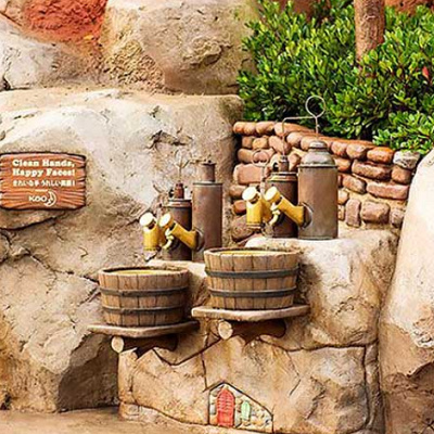 クリッターカントリーハンドウォッシングエリア