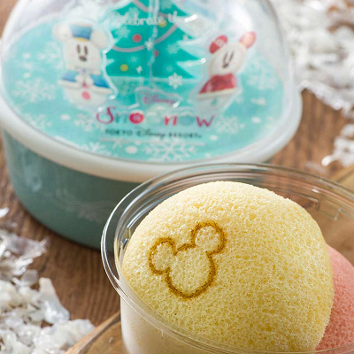 カスタードケーキ（あずき＆ストロベリー）