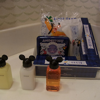 かわいいアメニティはディズニーアンバサダーホテルならでは