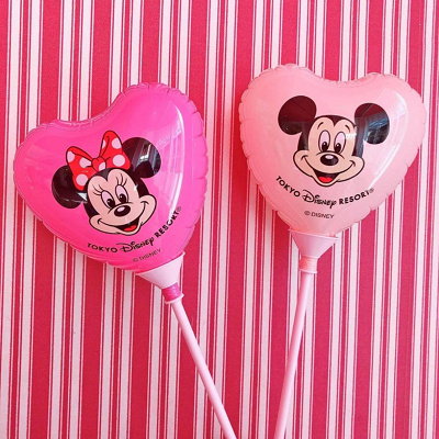 かわいい手持ちバルーン