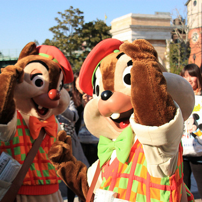 左がデールで右がチップ。そっくりですが、違いがたくさん…？