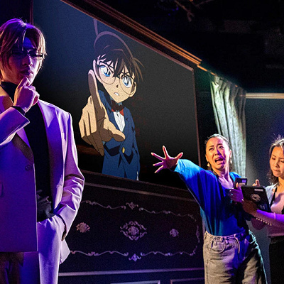 過去の名探偵コナン・ザ・エスケープの様子