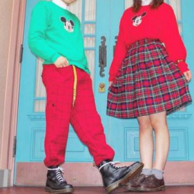 色違いスウェット