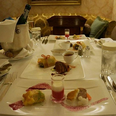 ミラコスタのディナー