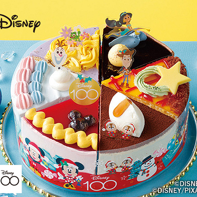 ディズニー100 クリスマスアソートケーキ