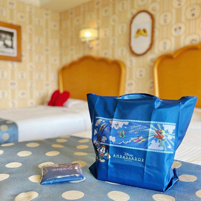 ディズニーアンバサダーホテルのエコバッグ