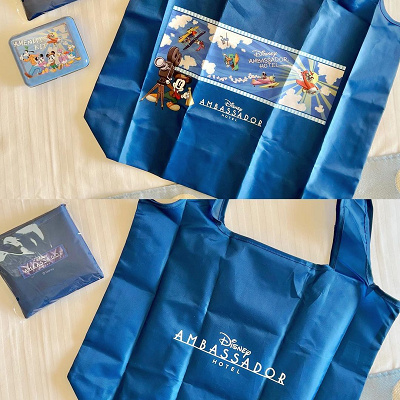 ディズニーアンバサダーホテルのアメニティのエコバッグ