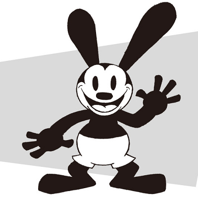 ディズニーアニメ①：オズワルド・ザ・ラッキーラビット