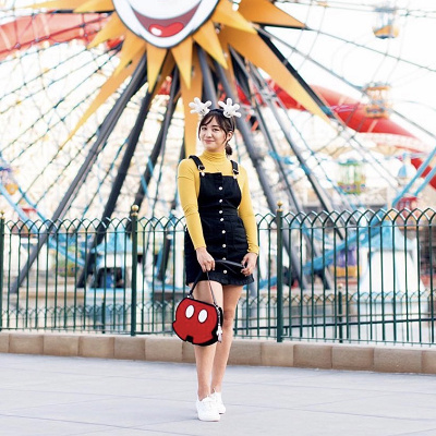 ディズニー秋コーデ