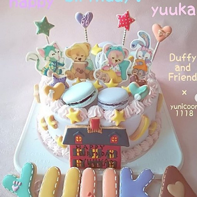 ディズニーの誕生日ケーキ