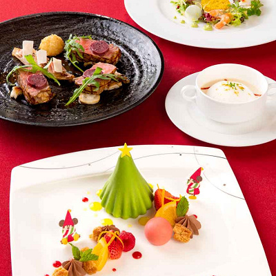 “ディズニー・クリスマス”ディナーセット　¥6,800