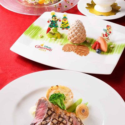 “ディズニー・クリスマス”ディナーセット