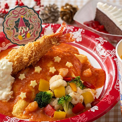 ディズニー　クリスマス　フードキャップ ディズニー クリスマス ファンキャップ レア - レディース
