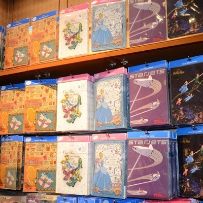 ディズニーのクリアファイル