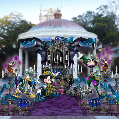 ディズニー・ハロウィーンのデコレーション