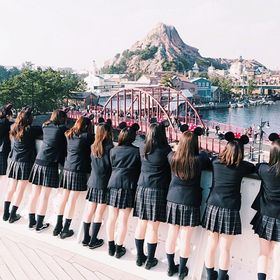 ディズニー高校生コーデ