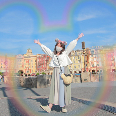 ディズニーの服装例（春）