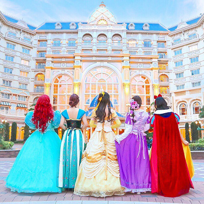 ディズニープリンセス仮装