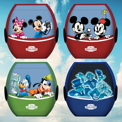 ディズニー・スカイライナー　イメージ図　<br/>（公式ブログより引用）