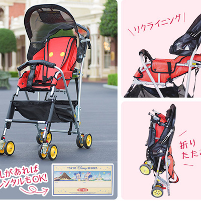 ディズニーのベビーカーの詳細