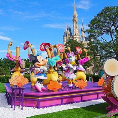 ディズニー夏祭りのフォトロケーション