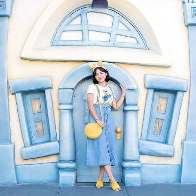 ディズニーTシャツコーデ（2）