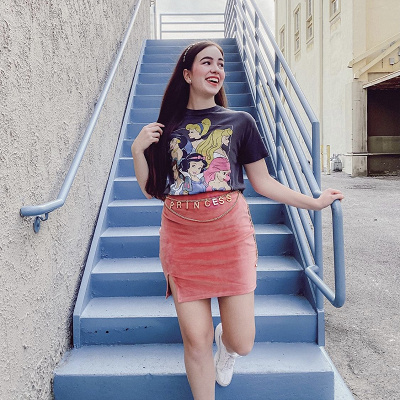 ディズニーTシャツコーデ（4）