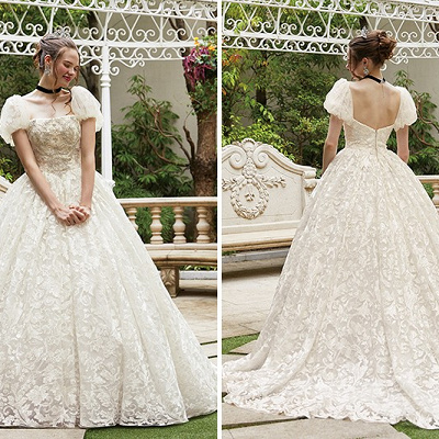 ディズニーウエディングドレス：シンデレラ