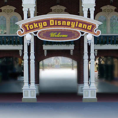 ディズニーランドのデコレーション