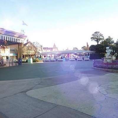 閑散期のディズニーランド