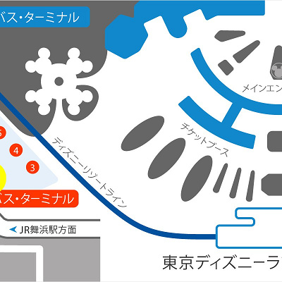 ディズニーランド2番のりば