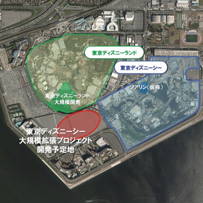 ディズニーシーの新エリアの場所