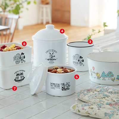 「DOBUTU NO MORI」シリーズ：キッチングッズ