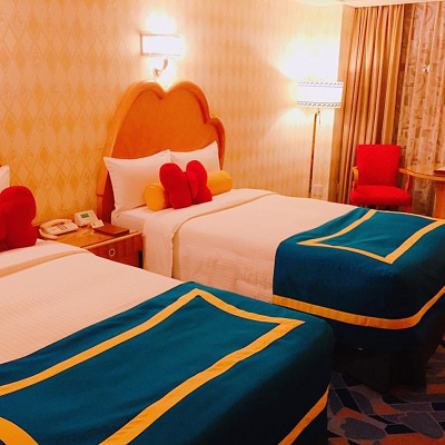 アンバサダーホテルのドナルドダックルーム