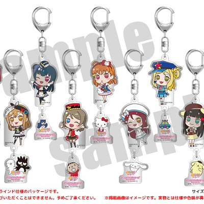 2連アクリルキーホルダー Aqours