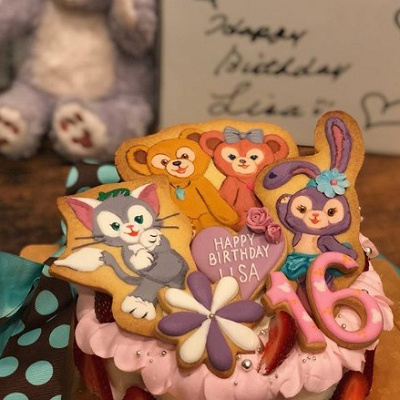 ダッフィーアンドフレンズケーキ