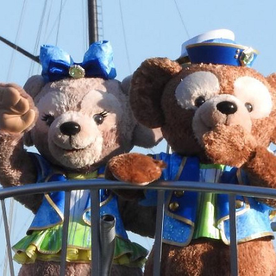 クリスタル・ウィッシュ・ジャーニーのダッフィーとシェリーメイ