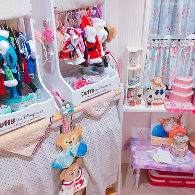 ダッフィークローゼットスペース