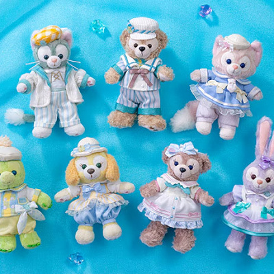 ダッフィー＆フレンズ「ファインド・ユア・ビューティフル ・ブルー！」グッズ