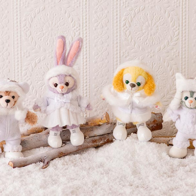 ダッフィー＆フレンズのホワイト・ウィンタータイム・ワンダーズグッズ