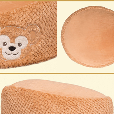 ダッフィーのビーズクッション（ディテール）