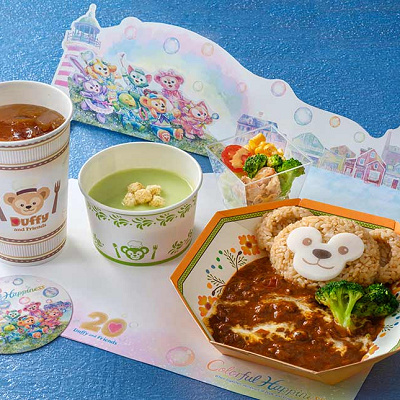 ダッフィーのスペシャルセット（ビーフ）