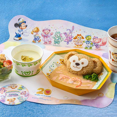 ダッフィーのスペシャルセット（シーフード）