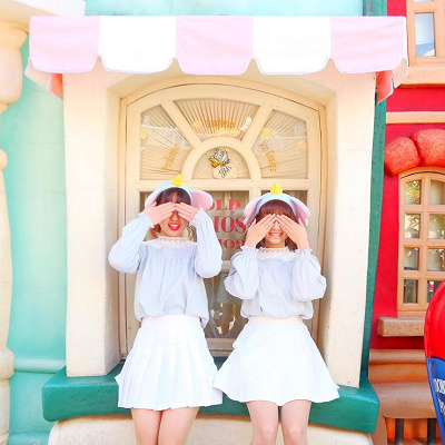 ダンボヘアバンドコーデ（付け方）