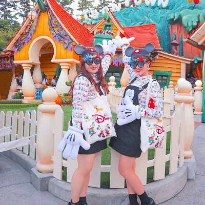 イヤーハットコーデ