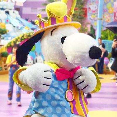 ユニバーサル・ワンダーランドでのイースターver スヌーピー